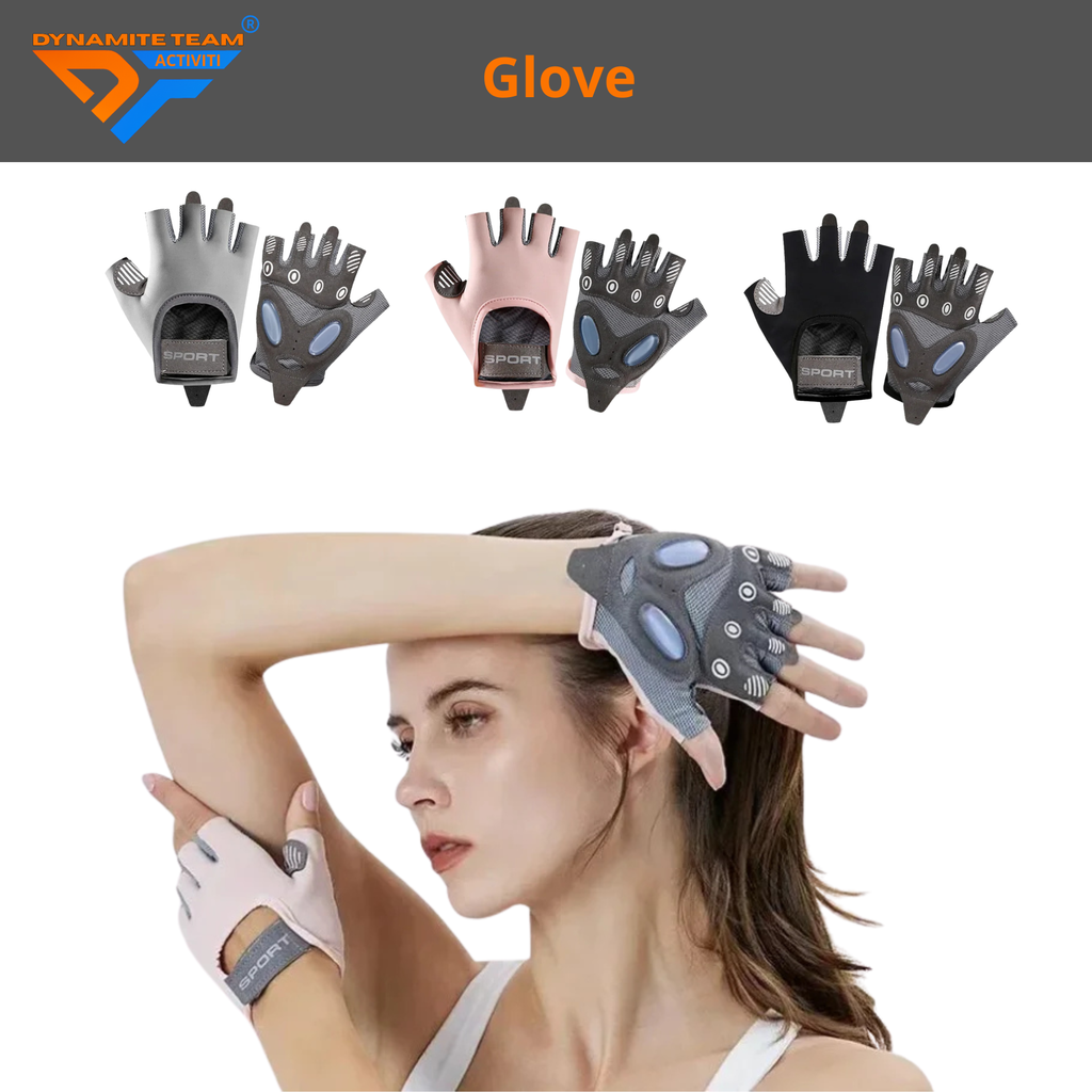 Guantes de Medio Dedo para Entrenamiento y Fitness