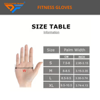 Guantes de Medio Dedo para Entrenamiento y Fitness