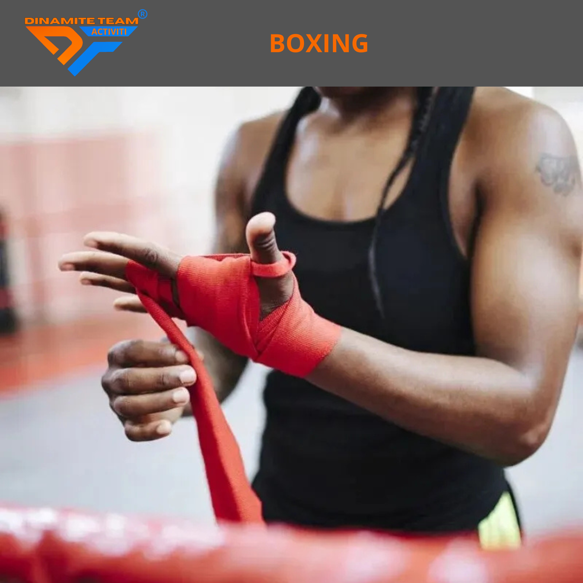 Par de Vendas de Boxeo de Algodón (2.5m)