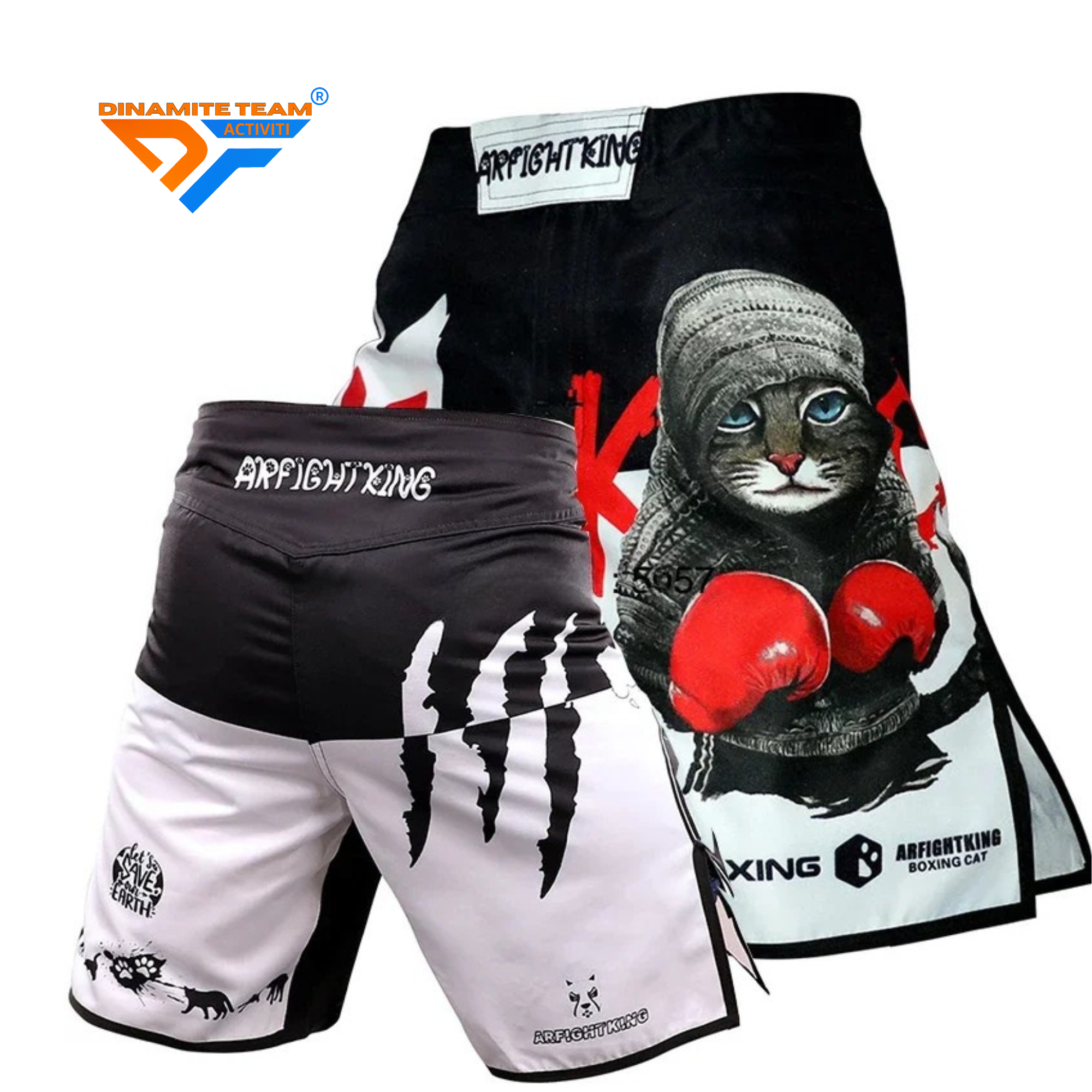 Pantalones cortos profesionales de MMA