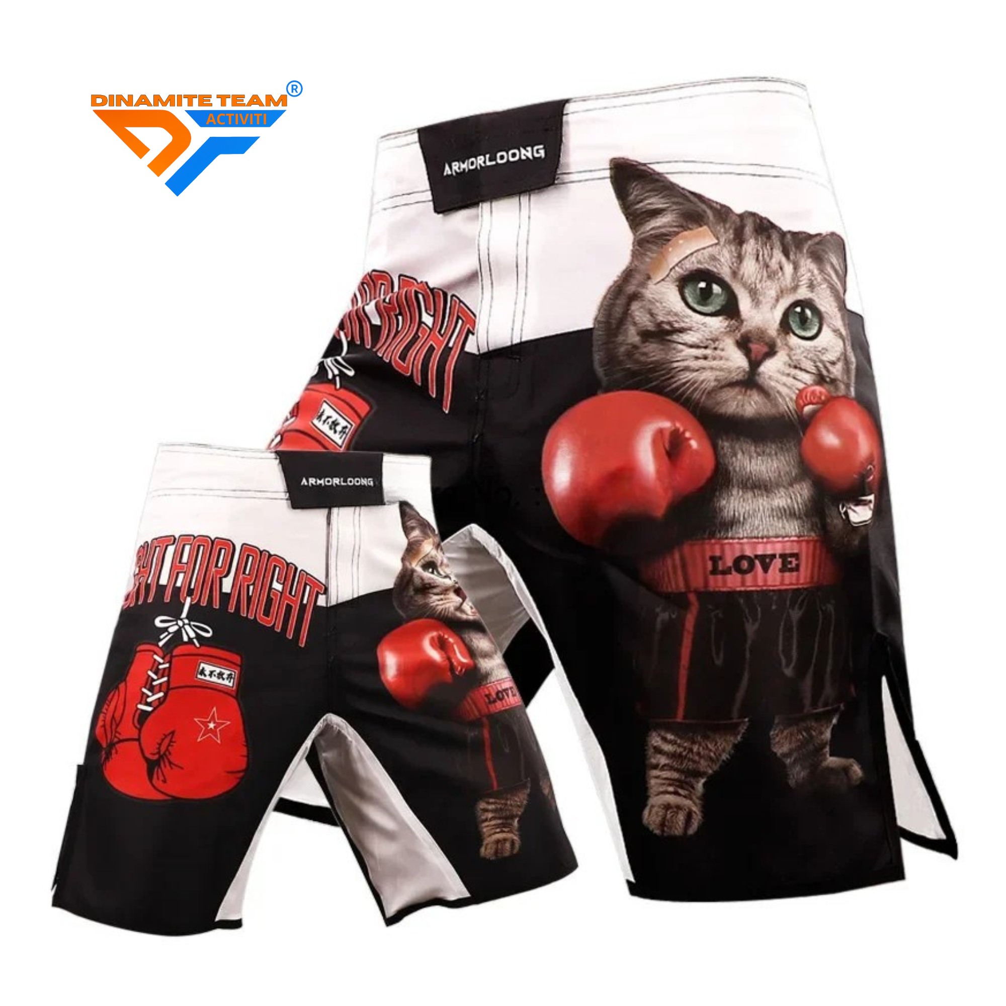 Pantalones cortos profesionales de MMA