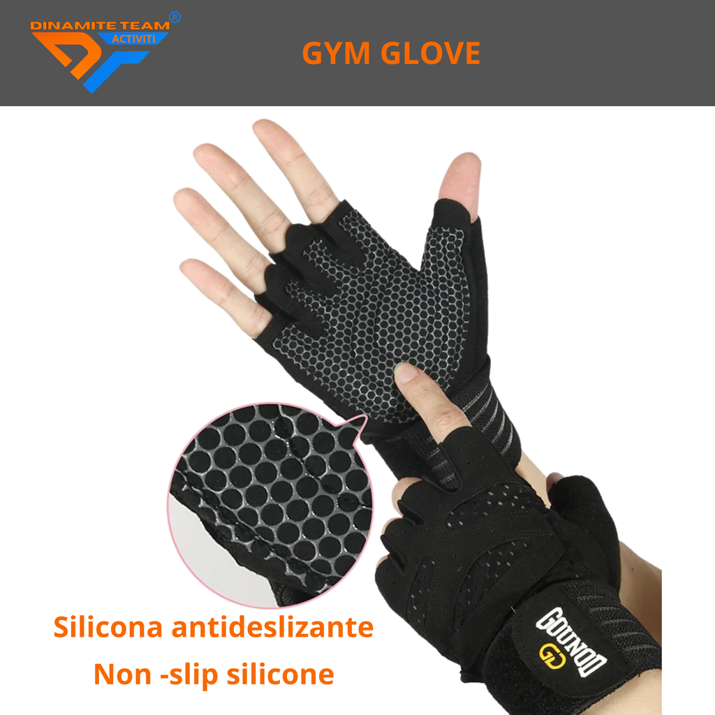 Guantes de Entrenamiento PRO Antideslizantes y Transpirables
