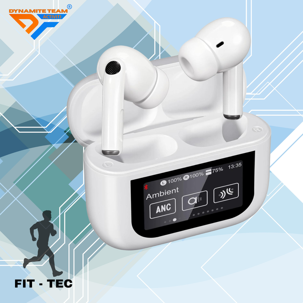 Auriculares Bluetooth 5,4 con Pantalla Táctil