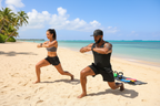 Coaching personalizado en la playa