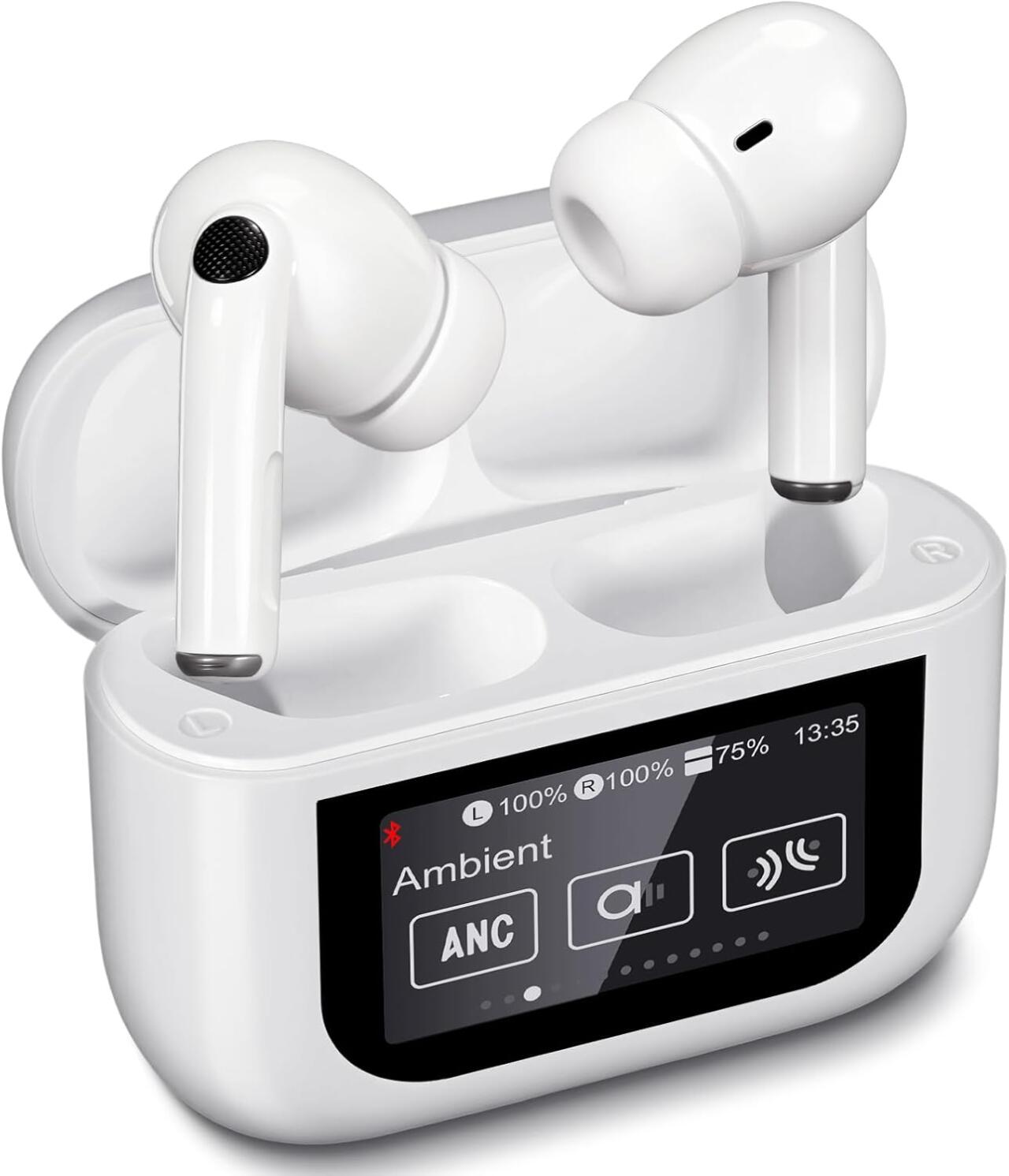 Auriculares Bluetooth 5,4 con Pantalla Táctil