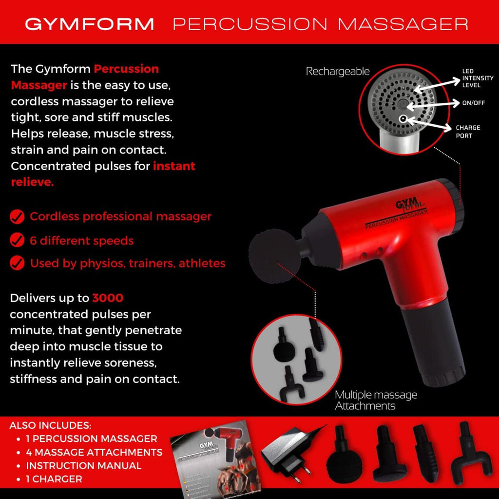 Pistola de masaje profesional