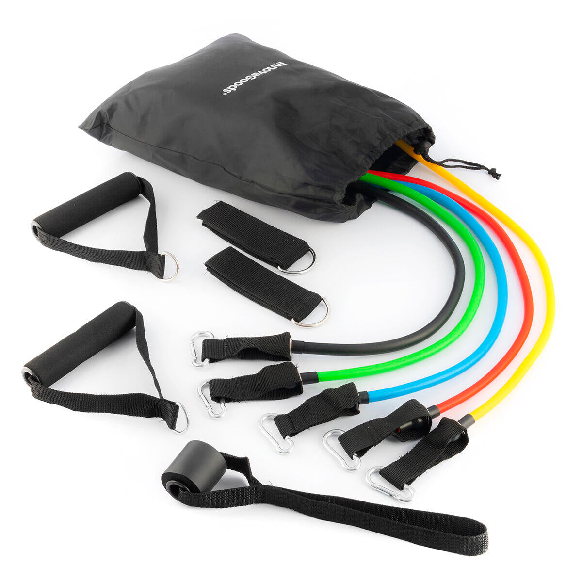 Set de Bandas de Resistencia con Accesorios