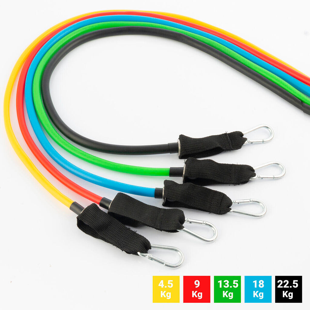 Set de Bandas de Resistencia con Accesorios